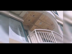 子供の安全を守るための素晴らしい工場、バルコニー窓用の目に見えない安全グリル