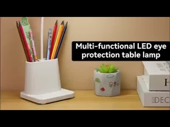 どんなレベルでも 明るさ/USB出力/電話スタンド/ペンホルダー リチウム電池充電式テーブルランプ