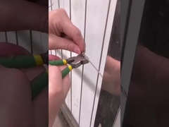 児童安全 2mm アルミ窓の目に見えない網