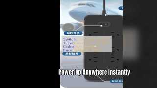 USB急速充電付きポータブル電源ソケット