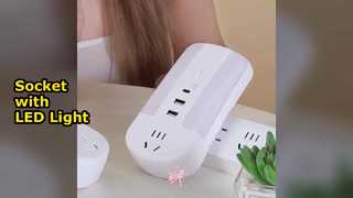 ソケット付き小型LEDライト