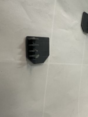 内外グリリングに適した 格子付属品 アルミニウム トラックエンドキャップ 型式 20mm 耐久性部品