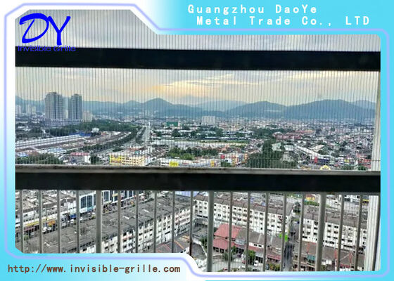 見えない安全グリル 美しい調和を保ちながら設計された保護の見えない障壁