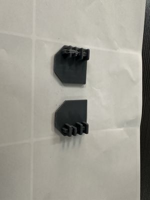 内外グリリングに適した 格子付属品 アルミニウム トラックエンドキャップ 型式 20mm 耐久性部品