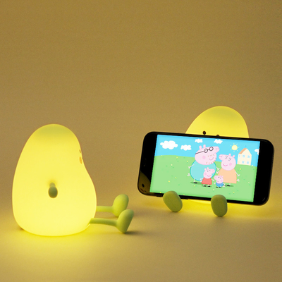 マンゴーフルーツ ナイトライト USB 充電可能 暗調タッチ シリコン テーブルランプ LED ベッドサイド 飾り ギフト 子供 寝室 ランプ
