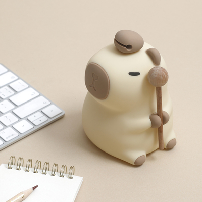 カリキュラム カピバラ 夜光 タップ制御 1200mAh 充電式 寝具 夜光 7色可変