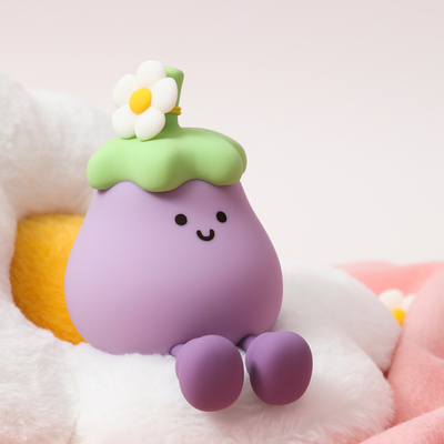 野菜 小さい バッグプラント シリコンランプ USB 充電式 寝室 ベッドサイド パット プレゼント用の夜明かり