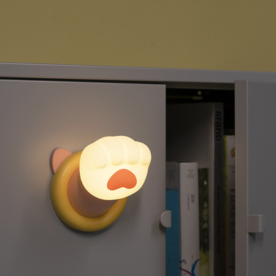 工場 可愛い睡眠制御 CAT PAW USB ベッドルームランプ シリコンランプ 再充電可能なタッチライト シリコン ナイトライト