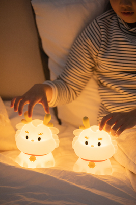 スマートボイス ドラゴン 睡眠用 シリコンパット クリエイティブ ナイトライト ギフト カラフルな雰囲気 光