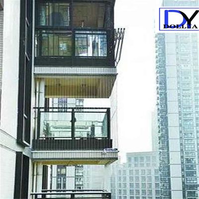 Modern Fixed Balcony Invisible Grille with Aluminum Alloy Frame for Decoration and Safety