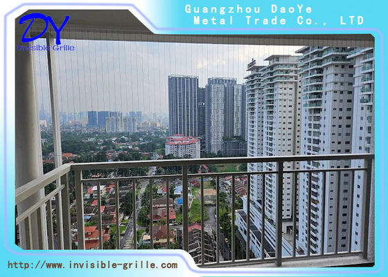 見えない安全グリル 美しい調和を保ちながら設計された保護の見えない障壁