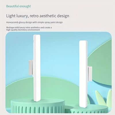 3500-6500K 色温度 LED テーブルランプ、定格電圧 5V 1A、タスク照明、読書、装飾に最適