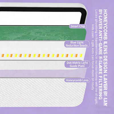 LEDデスクランプ、学生用目の保護クリップオンランプ、リビングルームタッチコントロール調光可能なベッドルーム用ナイトライト