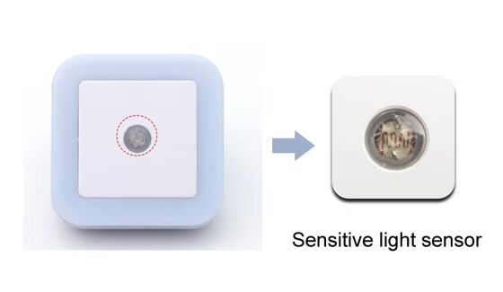 寝室用センサーLEDナイトライト、省エネランプ、多色ナイトライト
