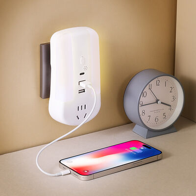 デスクに電源を供給する、2つのUSBポートを備えたポータブル卓上電源ソケット、一般家庭用電源センター