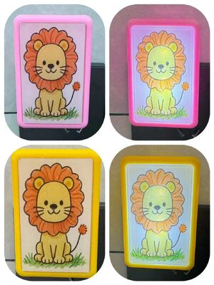 プラグイン ナイトライト ランプ 可愛い外観 プラスチックベース素材 家庭やオフィスに便利な夜間照明を提供する