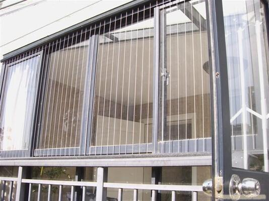 アルミサイズ 6mセット 固定不可視グリル ワイヤ厚さ 2.0mm 窓バルコニーとドアのための強力な保護網