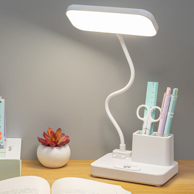 複数の明るさレベルを備えた充電式デスクランプ、仕事や読書に最適な充電式LEDデスクライト