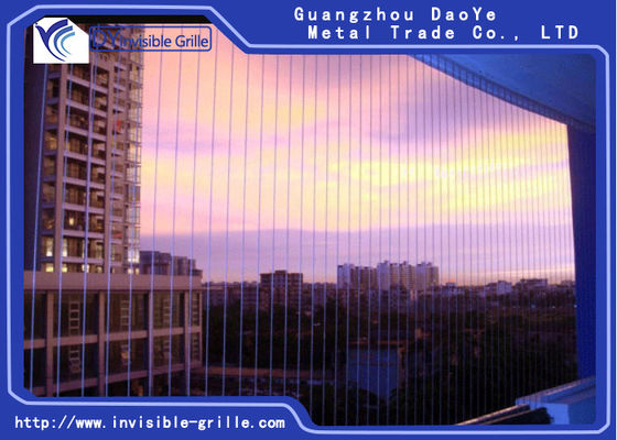 窓の見えないグリルのための固定わくアルミニウムそしてステンレス鋼 ワイヤーを取付けなさい
