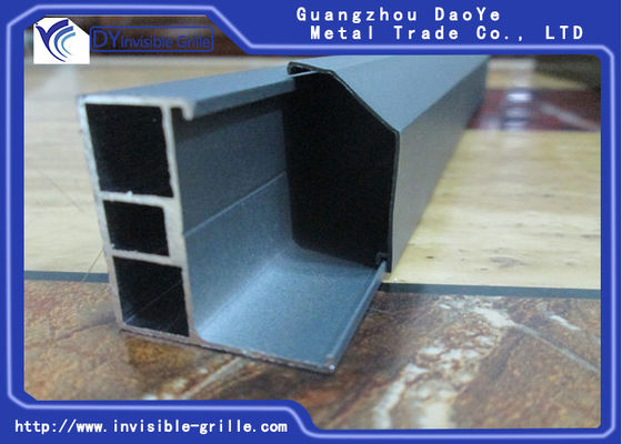 見えないグリル アルミニウム窓トラック保護の子供の落下
