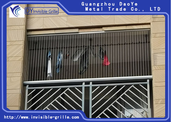 安全グリル7X7のステンレス鋼 ワイヤー ロープのWindownsの見えない保護