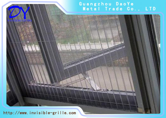 注文アルミニウム内部の引き込み式の見えない網戸